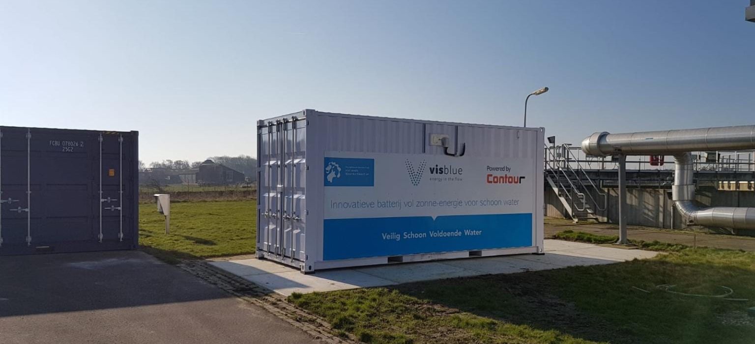 Contour levert batterij zonne energie